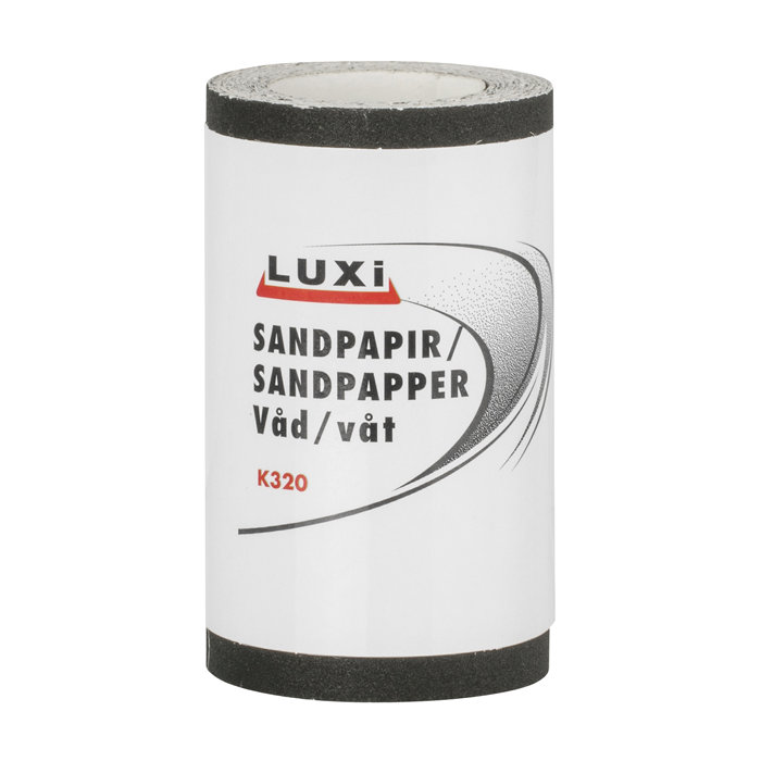 Sandpapir våt korn 320 - 93 mm x 5 meter